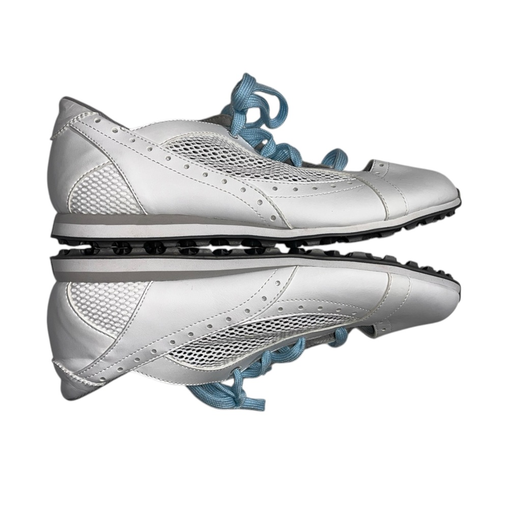 Like New Adidas Driver Clima Cool white spikeless golf shoes womens Size 10